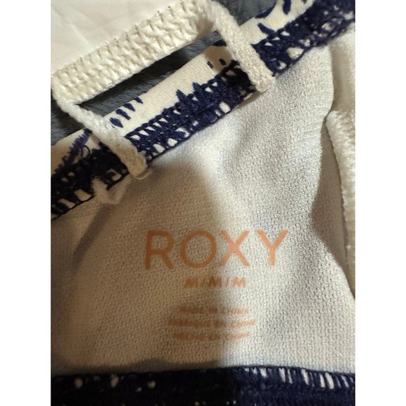 Roxy Souk Paisley macrame Bikini Top - Picture 3 of 5